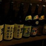 とんぼ - 日本酒、焼酎の種類は豊富
