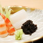 まき村 - 剣先烏賊と車海老