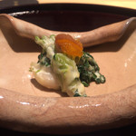 肉屋 雪月花 NAGOYA - 近江牛みの、たらの芽白和え