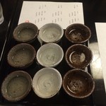 旅館 すぎもと - 地酒飲み比べセット：2,500円