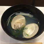 旅館 すぎもと - ハマグリのお吸い物