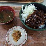 どん太鼓 - みそカツ丼定食630円