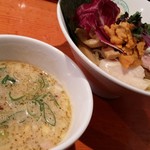 麺屋 六感堂 - 雲丹白湯つけ蕎麦（GW限定）