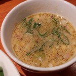 麺屋 六感堂 - 雲丹白湯つけ蕎麦（GW限定）