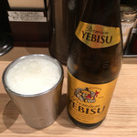 Matsudo Tomita Mengyou - 瓶ビールはエビス(中)
