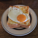 コーヒーハウス ニシヤ - クロックマダム（750円）