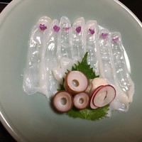 人丸花壇 - タコの薄造り