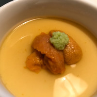 西麻布いちのや - うにの冷製茶碗蒸し