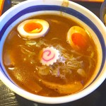 大勝軒〇秀 - 特製つけ麺 つけ汁