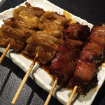 焼鳥 Ｒｙｏｍａ - シロ、レバー タレ