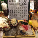 いぶし銀次郎 - 9点刺し盛り