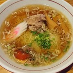 Ajian Shokudou Takayoshi - 醤油ラーメン 590円