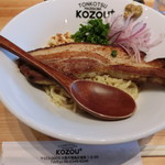 豚骨まぜそば KOZOU+ - 豚骨まぜそばKINGPORK(800円)