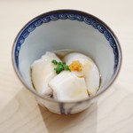 日本橋蛎殻町 すぎた - 真鯛の白子ポン酢