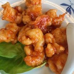 東華菜館 - 「乾焼明蝦」