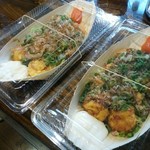 ほやっ停 - 山うにたこ焼き8個×2ケ