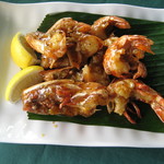 天虹海鮮酒家 - 車エビの胡椒と蜂蜜ソース炒め