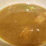 つけ麺 津気屋 - 津気屋つけ麺(スープ)