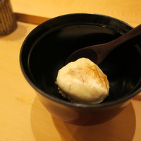 鮨 しゅん輔 阿佐ヶ谷 - 虎河豚の白子の飯蒸し