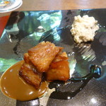 齋華 - 金華豚のチャーシューとポテサラ