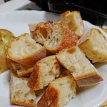 円麦 - バゲットはチーズフォンデュに