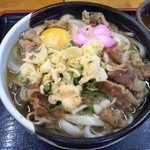 麺処 綿谷 - 肉うどん ４００円(税込)(2017年5月1日撮影)