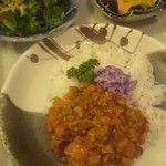 ブールバール - フルーツ野菜のドライカレーセット