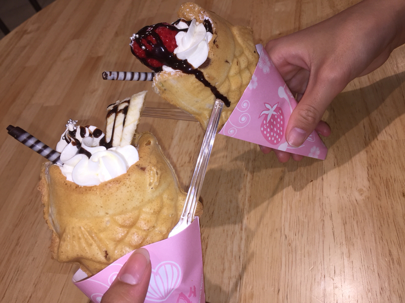 写真 : 【閉店】タイヤキスイーツ 鯛パフェ OPA心斎橋店 （TAIYAKI
