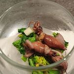 ete - 菜の花、うど、ホタルイカ