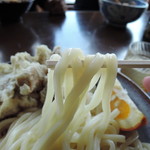 手打ちうどん　はるや - しっとりペットリ舌に吸い付くような餅肌さん