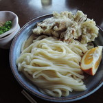 手打ちうどん　はるや - 【かしわざる】720円