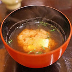麻布 幸村 - 豆腐のお味噌汁
