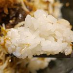 Matsunoya - ご飯はハリのある炊き加減で、味噌ダレたっぷりなとんかつともマッチ！最初から最後まで美味しく完食しました。