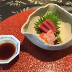 Yokohama Hoshinonaruki - インドマグロと小田原産金目鯛