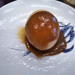 釜揚げうどん岡じま - おでん玉子 １００円(税込)(2017年5月3日撮影)