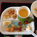 かづら野 清修庵 - 食べさしですが、お子様プレート
