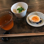 そば舎 あお - お通し