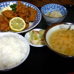 八号線食堂 - から揚げ定食