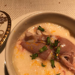 エクアトゥール - 蛍烏賊のカッペリーニ 山芋ソース