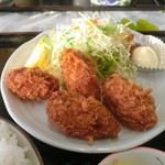 徳市 - 牡蠣フライ定食