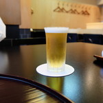 はらまさ - ビールの小グラス（３５６円）