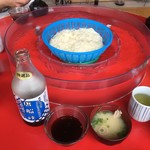 唐船峡 そうめん流し 鱒乃家 - 