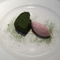 カンブーザ - ガトーショコラと桜のアイス