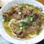 喰うかい - 牛すじうどん(小) ４００円(税込)(2017年5月5日撮影)