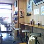 喰うかい - カウンター席(2017年5月5日撮影)