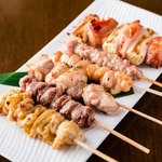 Grilled skewer ☆ Made with 100% domestically produced young chicken ☆ (2 of each type)