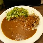 モジャカレー - ネギビーフカレー