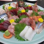 割烹　池田屋 - 刺身盛合せ