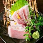 Grilled medium fatty tuna