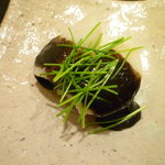 虎白 - 餅米＋あぶり帆立＋海苔ソース